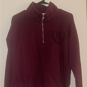 PINK 1/4 zip jacket.